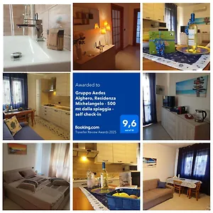 Apartamento Gruppo Aedes Alghero, Residenza Michelangelo - 500 Mt Dalla